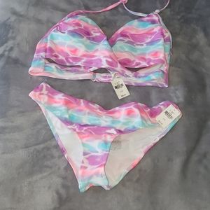 Victoria's Secret Pink Bikini Tie Dye